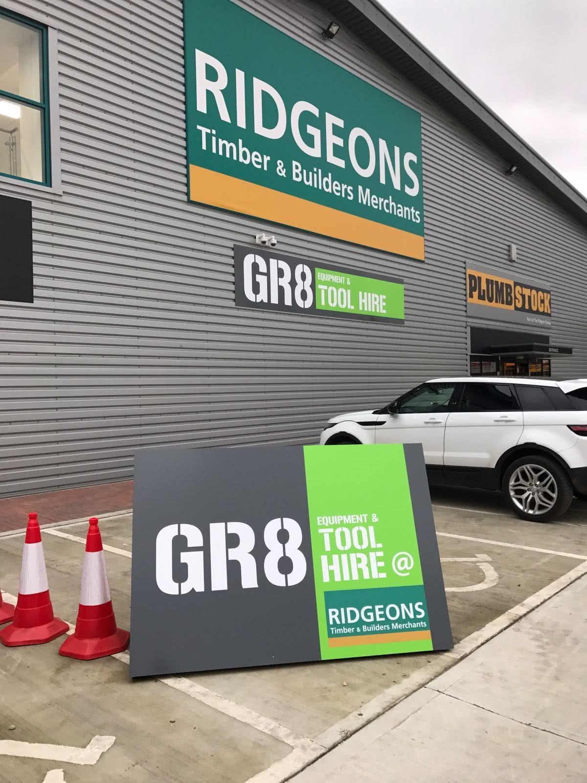 Image of GR8 Tool hire Taking over Ridgeons Tool Hire